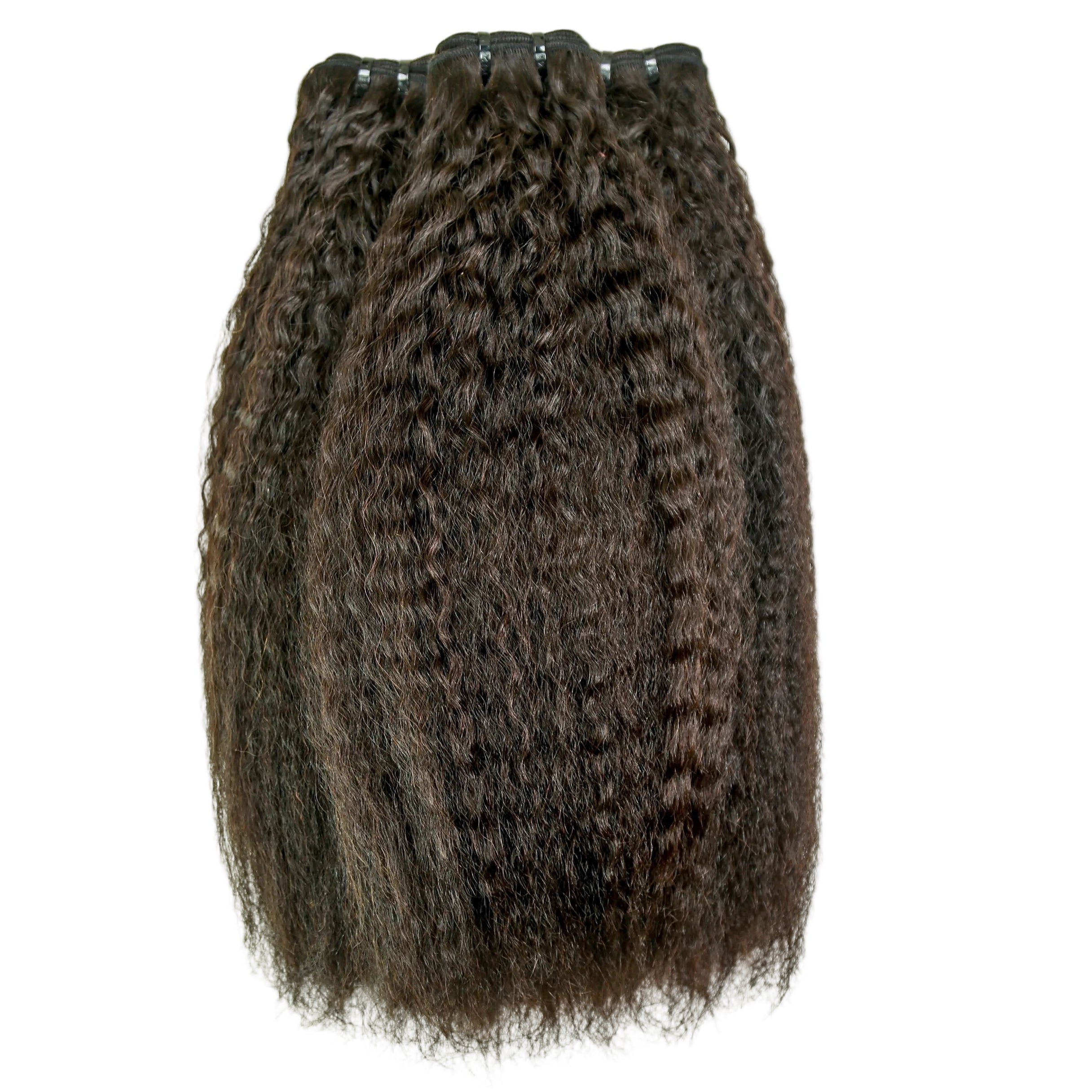 IFFLUXE Kinky Straight - 6x6 HD Closure With (3) Bundles