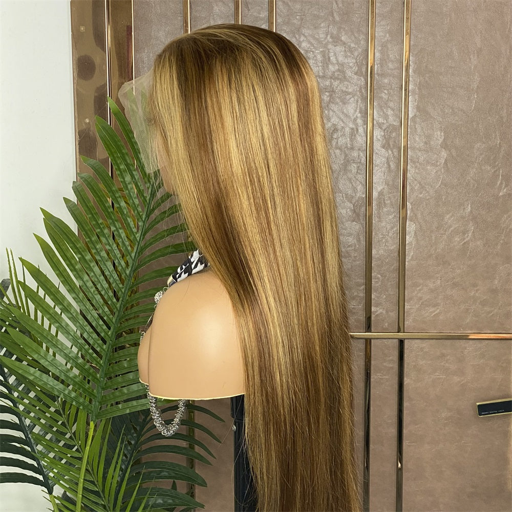 4/27- Straigh (13x4)  Lace Front Wig