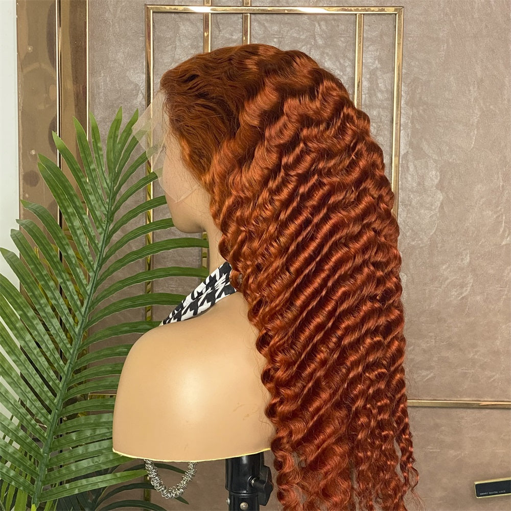 #350-  Deep Wave (13x4) Lace Front Wig