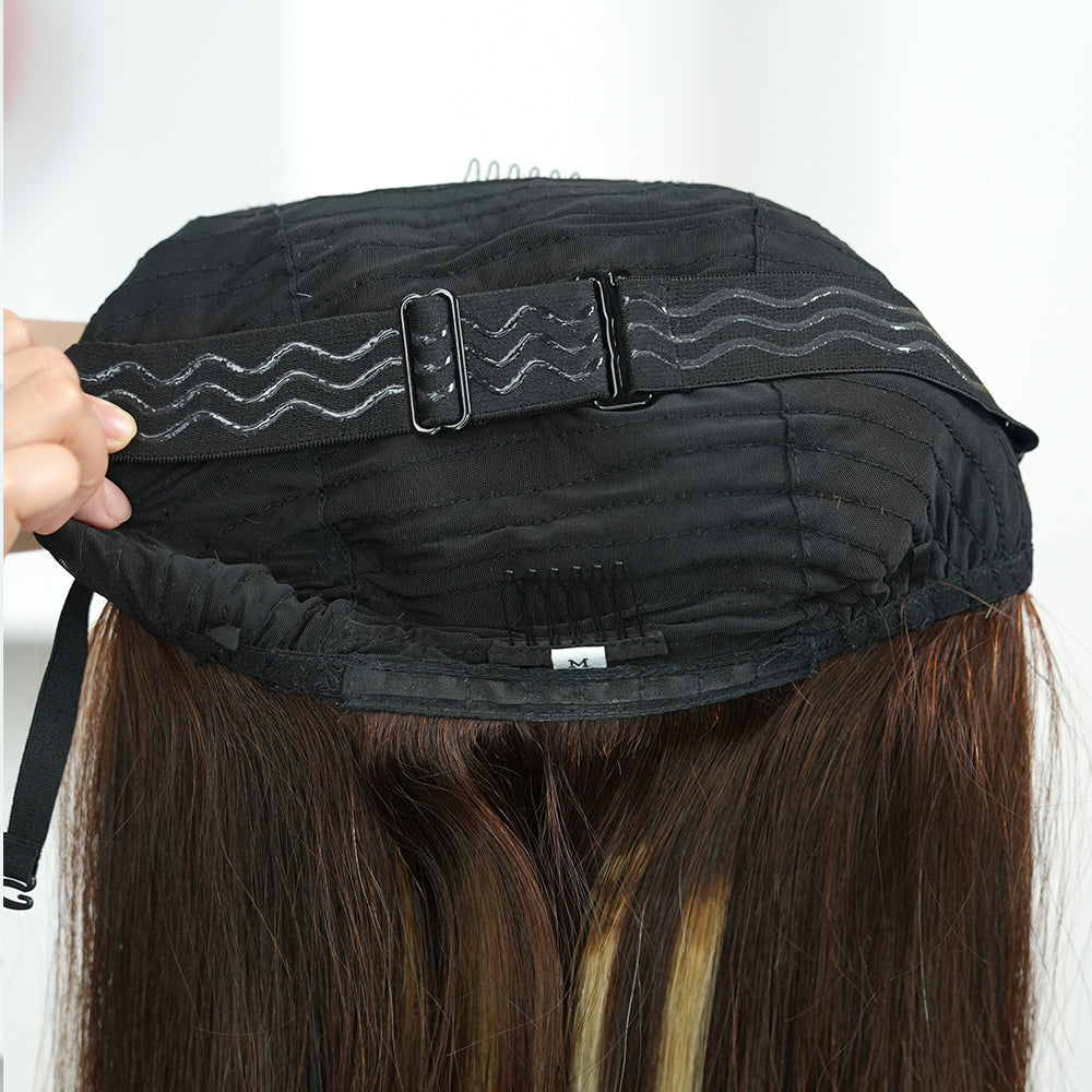 #4/27-C-part Straight Bob Wig (5x5 HD)