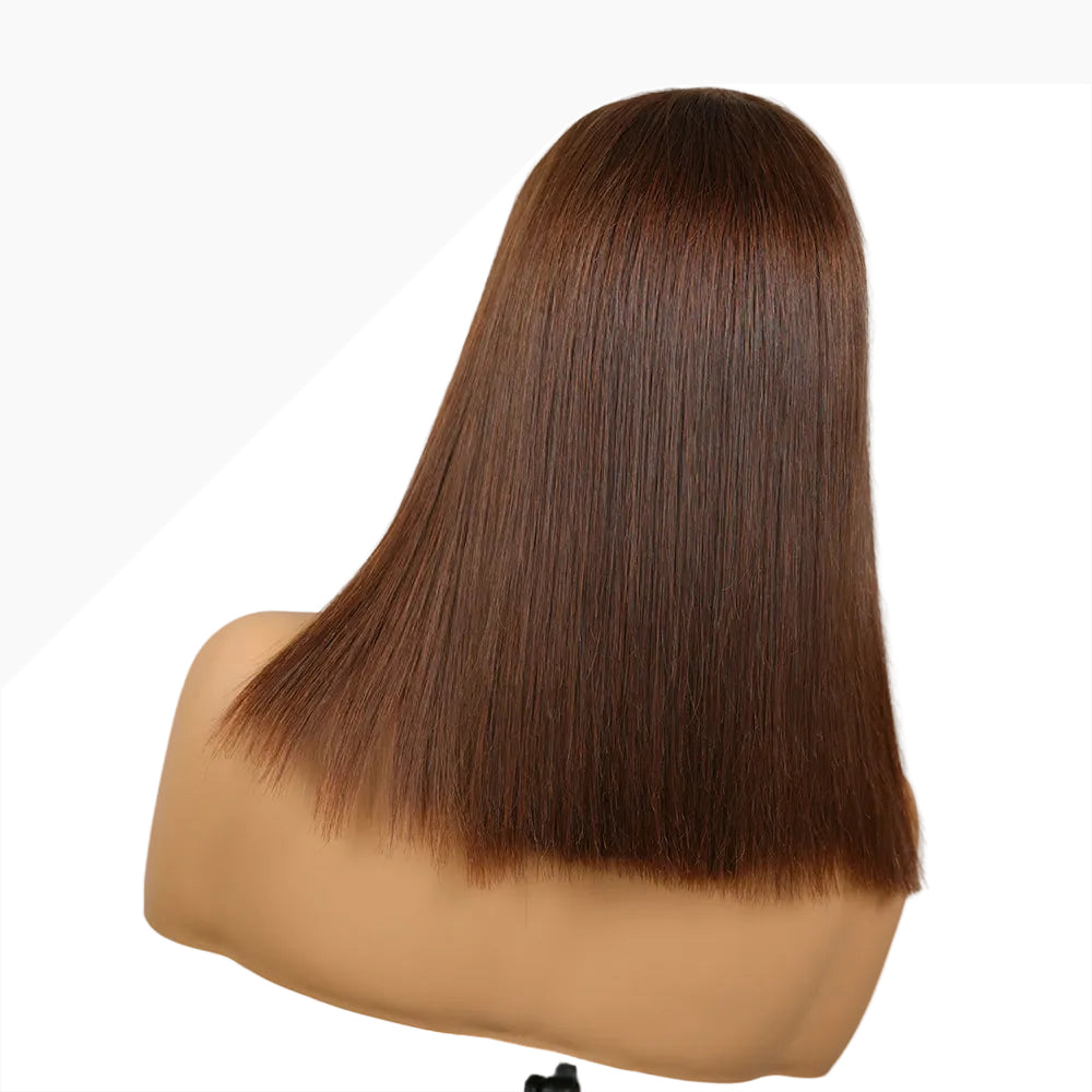 #4-C-Part Straight Bob Wig (5x5 HD Lace)