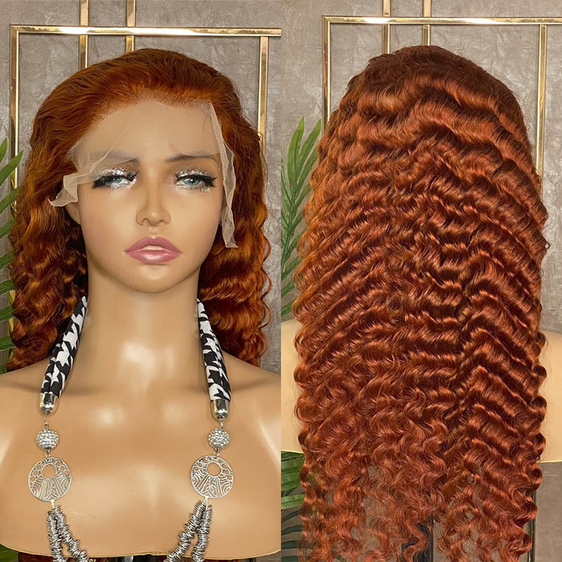 #350-  Deep Wave (13x4) Lace Front Wig