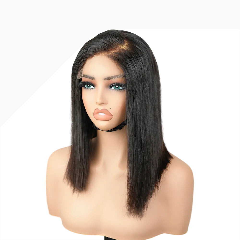 #1-C-Part Straight Bob Wig (5x5 HD)