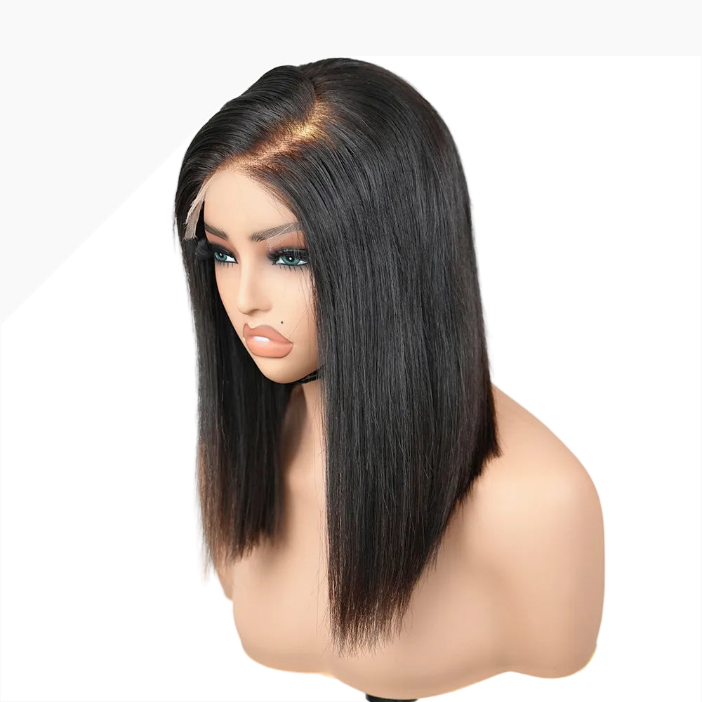 #1-C-Part Straight Bob Wig (5x5 HD)